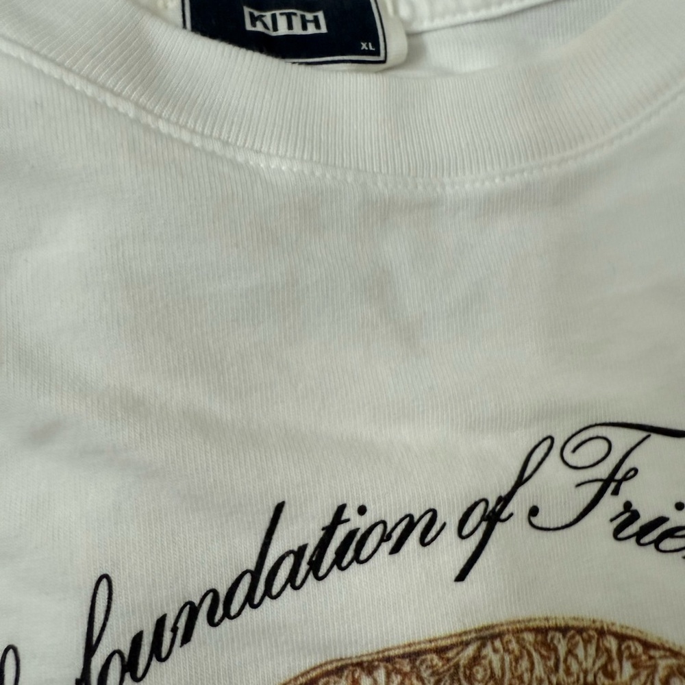 Kith White Tee With Black Script - image 2